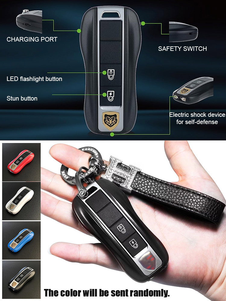 Multifunctional self-defense keychain