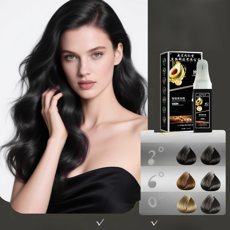 One Comb Black Smart Easy Dye Cream