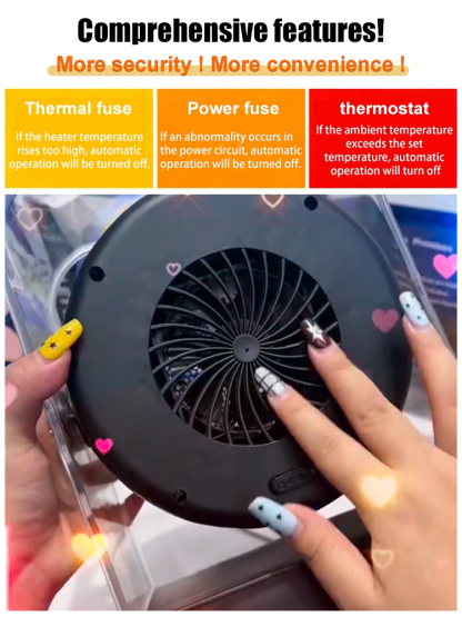 【Warms the entire room】 Flame Mountain Heater