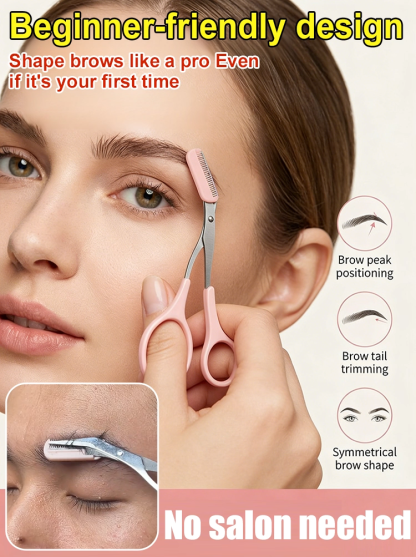 [INS Bestseller] Eyebrow Trimmer and Scissors Set