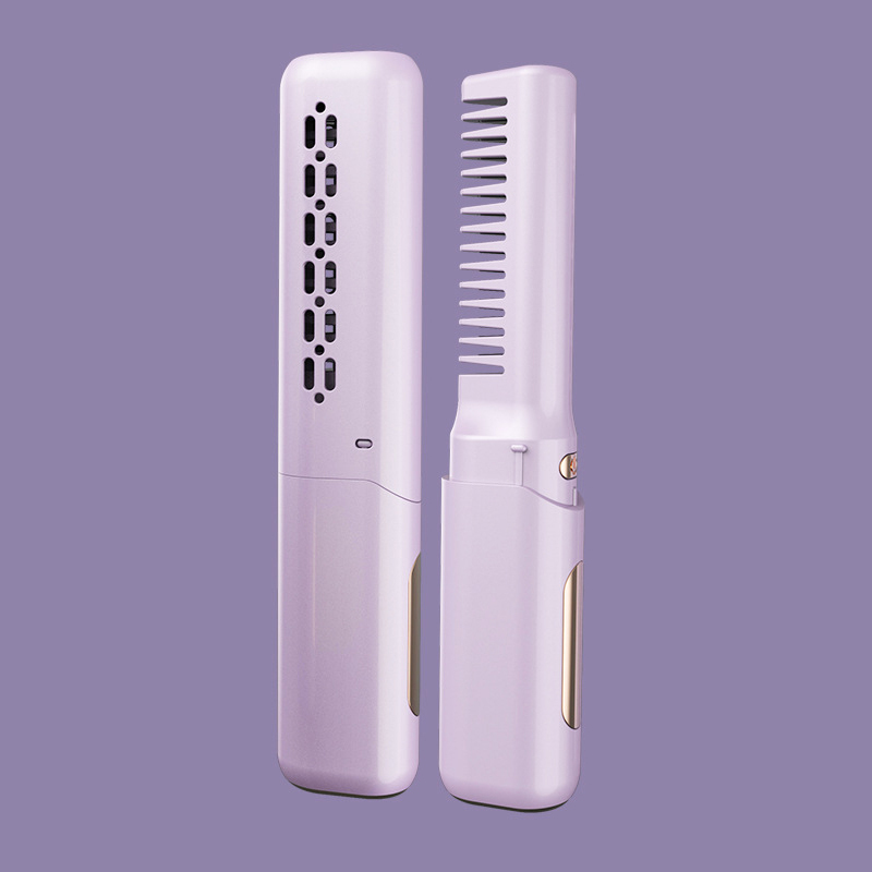 (Ionic Hair Straightener) Dual-Use Curling and Straightening Iron