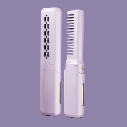 (Ionic Hair Straightener) Dual-Use Curling and Straightening Iron