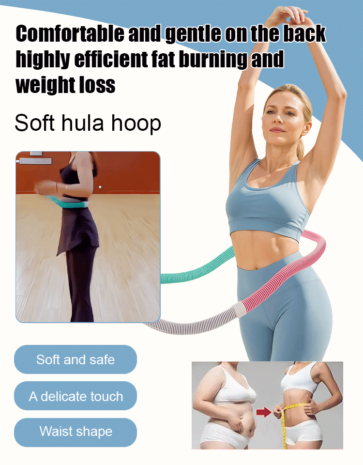 Soft exercise ring weight loss gadget