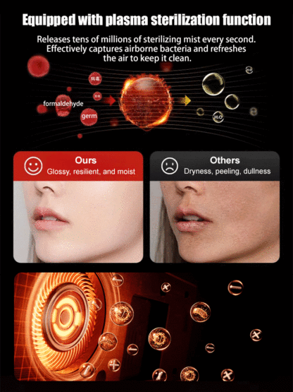 【Warms the entire room】 Flame Mountain Heater