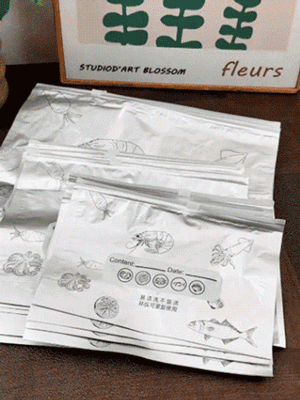 【Lock in freshness】Aluminum foil antibacterial fresh-keeping bag 