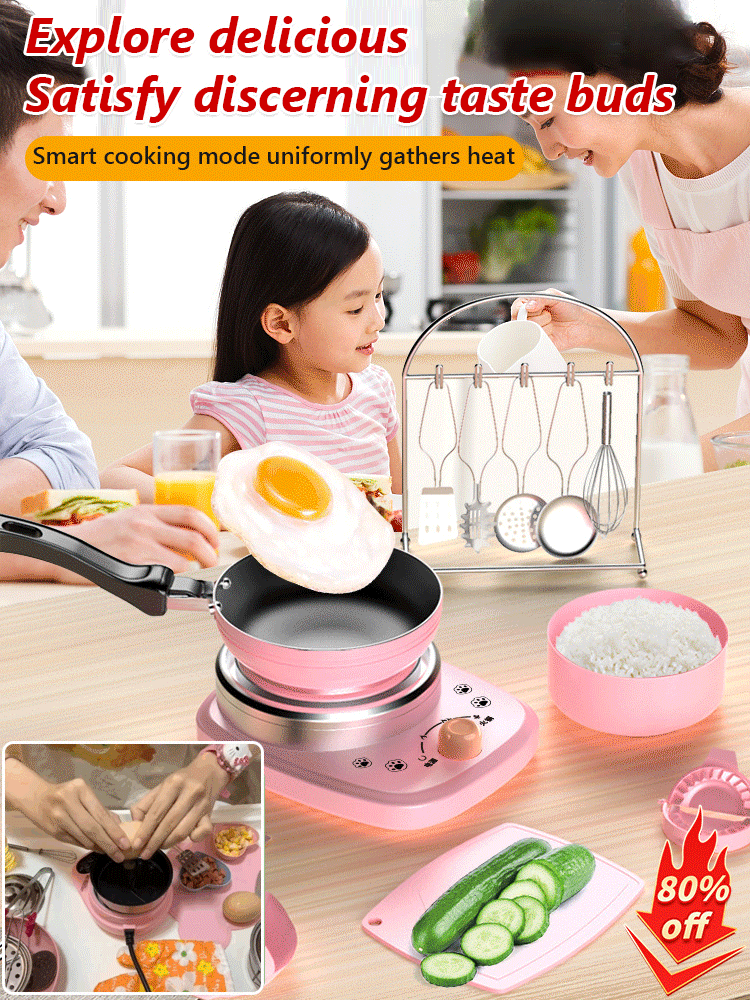Children's Real Cooking Mini Kitchen Toys