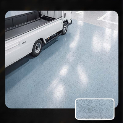 Imitation marble colored sand self-leveling floor paint