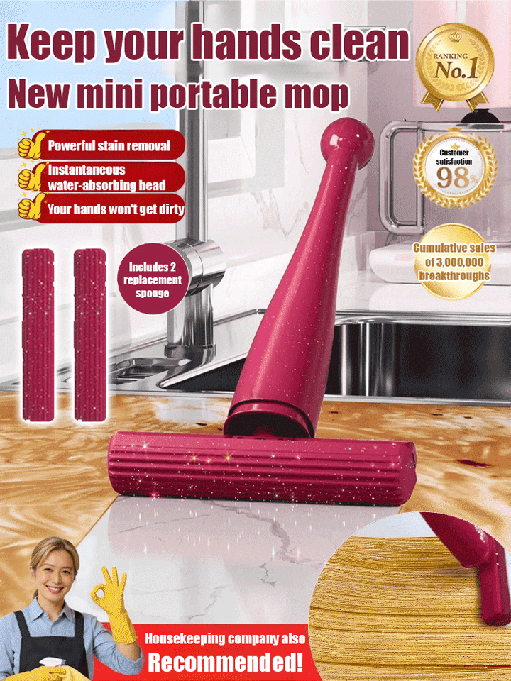 Household Sponge Strawberry Scent Mini Mop