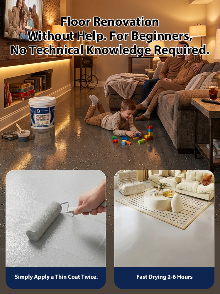 Wear-resistant Non-slip Self-leveling Oil-based Epoxy Floor Paint