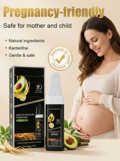 One Comb Black Smart Easy Dye Cream