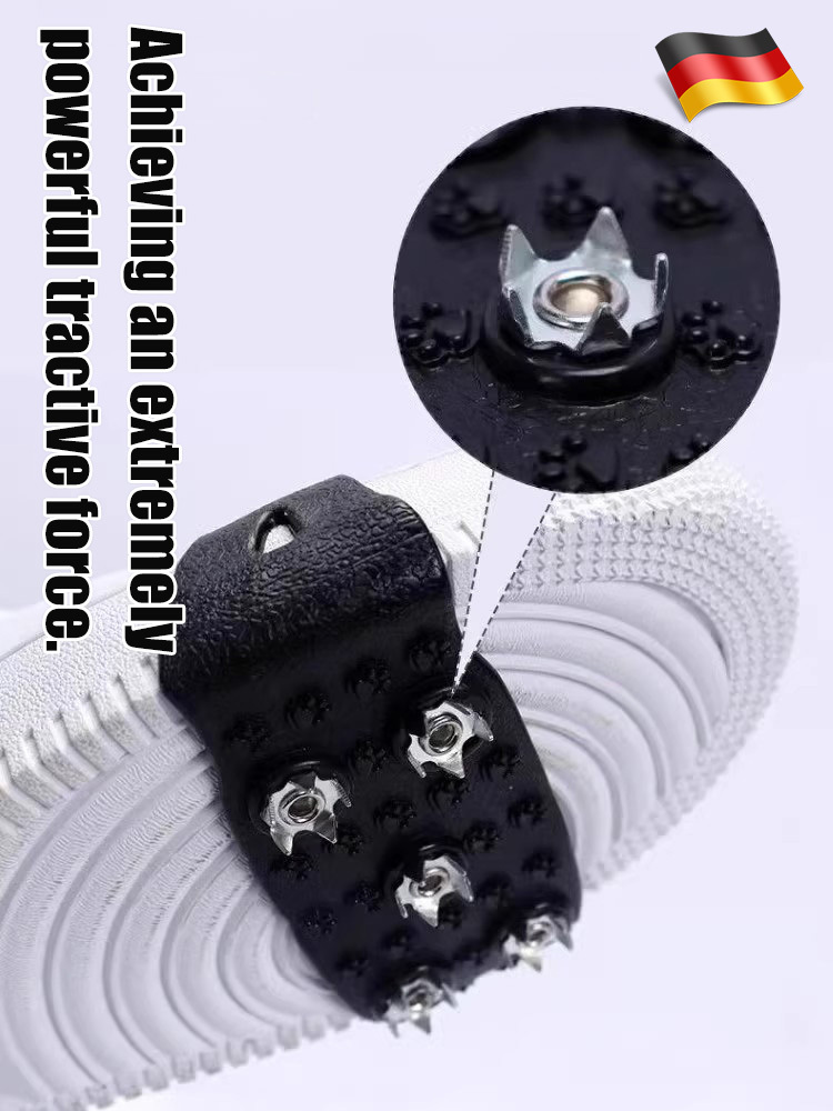 🔹 Outdoor Snow Hiking Invisible Crampons ❄️ Enjoy a Safe and Comfortable Winter Adventure! ❄️❄️ [Superior Grip] Specially designed crampons  🚶‍♂️ [Easy Installation]Essential gear for outdoor enthusiasts ✨ snow adventures!