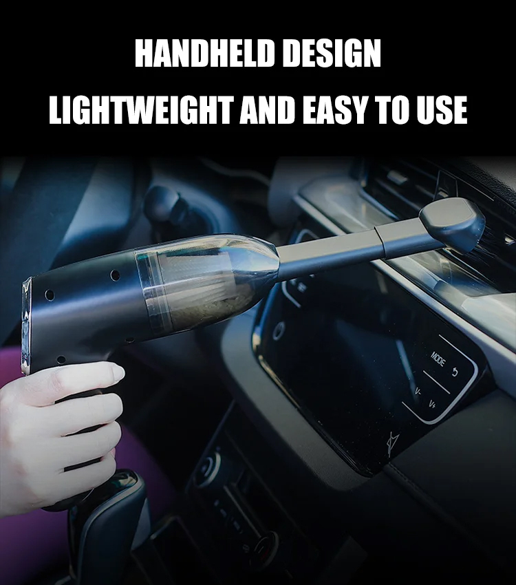 In-car vacuum cleaner