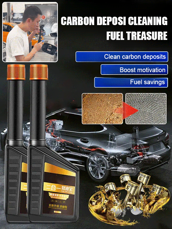 【Carbon deposit cleaning】Two-in-one fuel saver