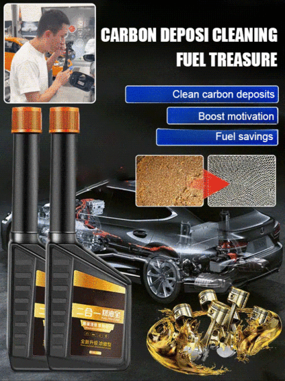 【Carbon deposit cleaning】Two-in-one fuel saver