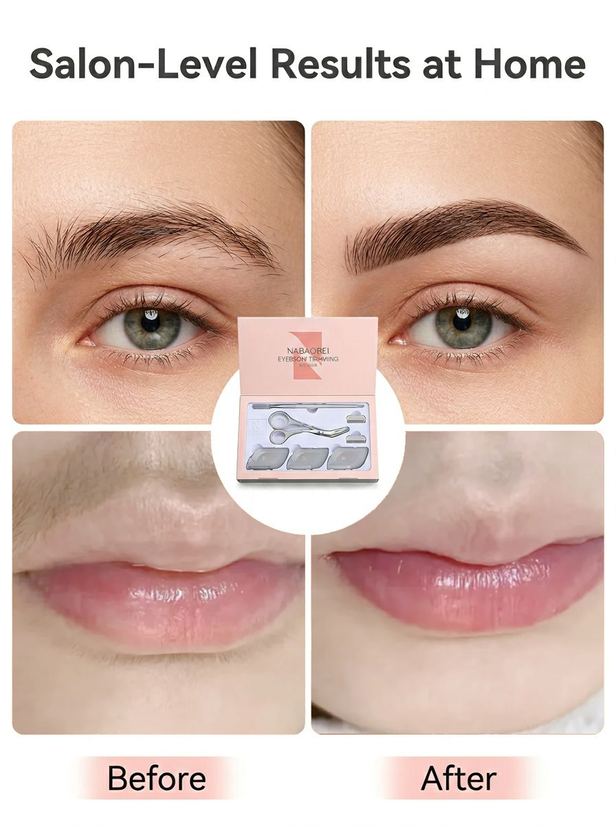 [INS Bestseller] Eyebrow Trimmer and Scissors Set