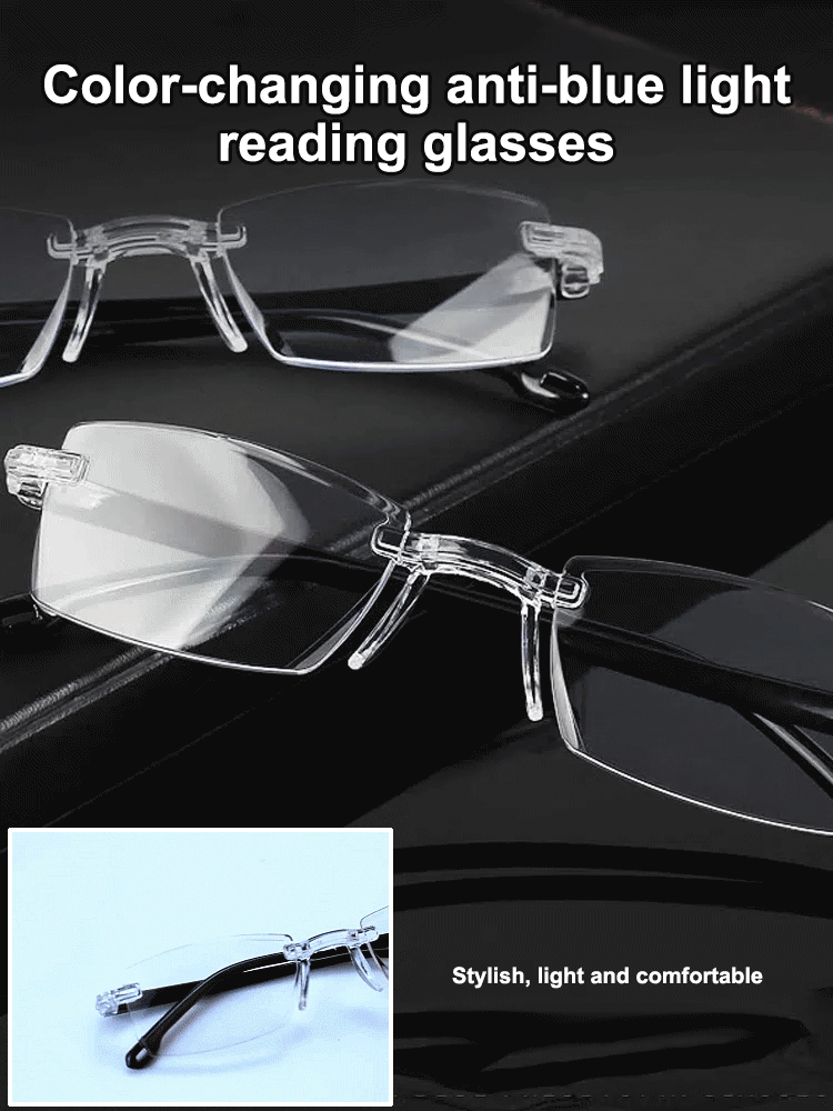 Smart zoom blue light protection HD reading glasses
