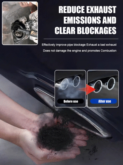 【Carbon deposit cleaning】Two-in-one fuel saver