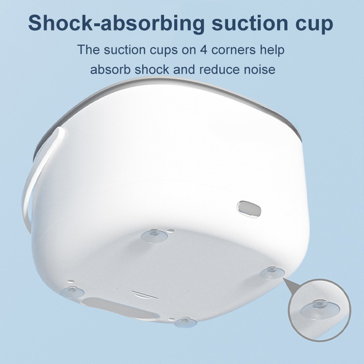 Ultrasonic large capacity double-layer vegetable washing basket