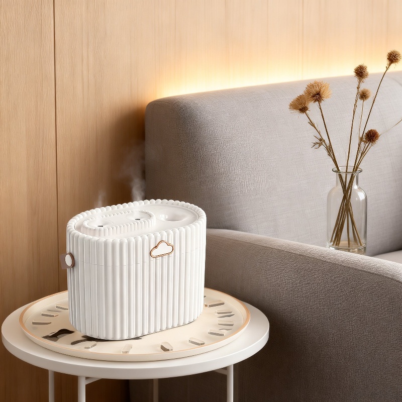 New 2L large capacity double spray humidifier office desktop home silent usb aromatherapy humidifier