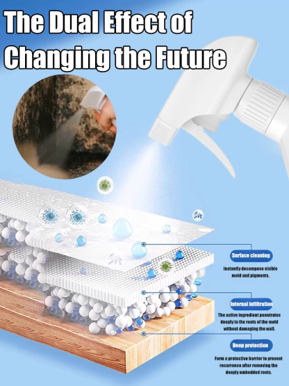 Wall Stain and Mildew Remover Spray