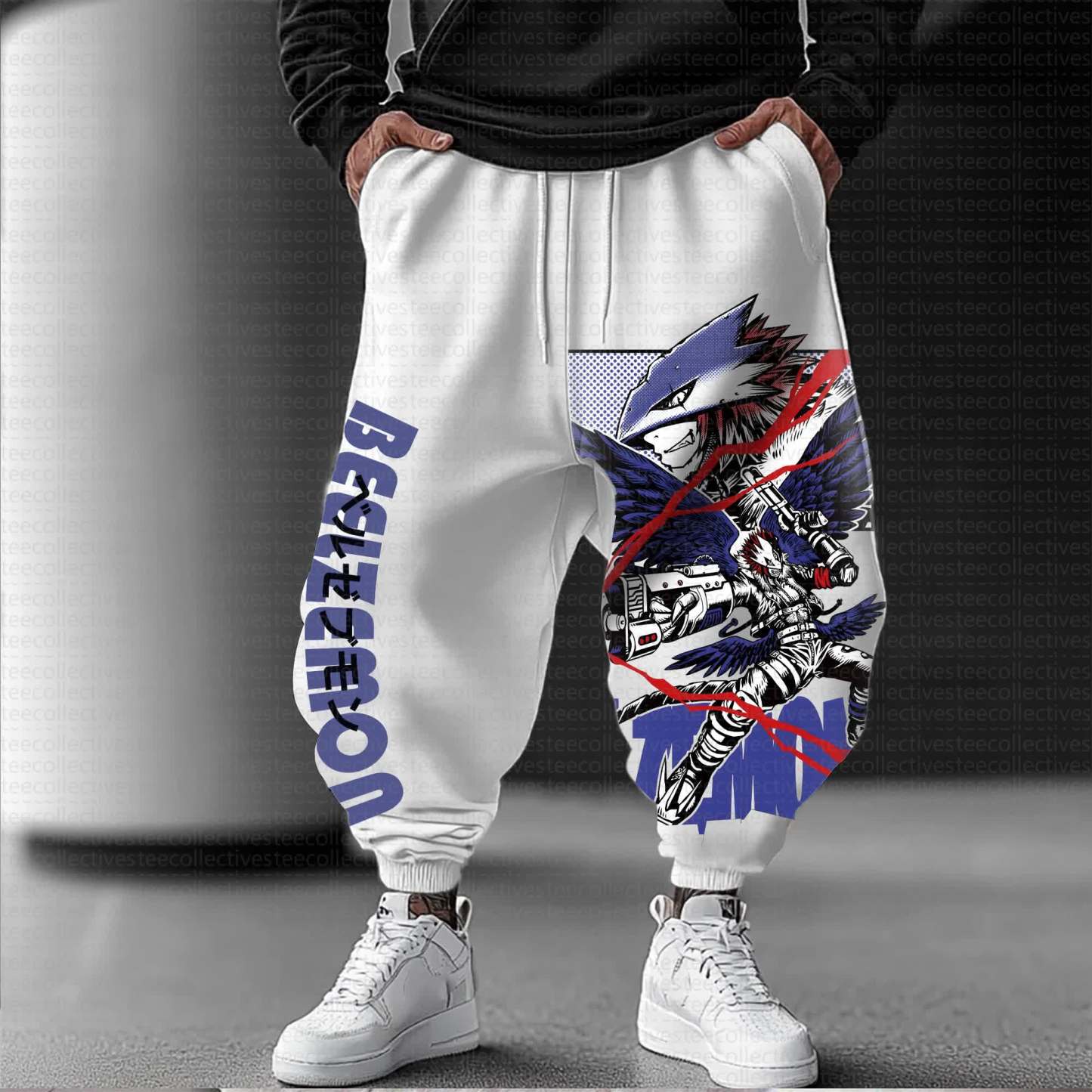 Unisex Anime Inspired Vintage Pants丨Demon Slayer X Pokémon