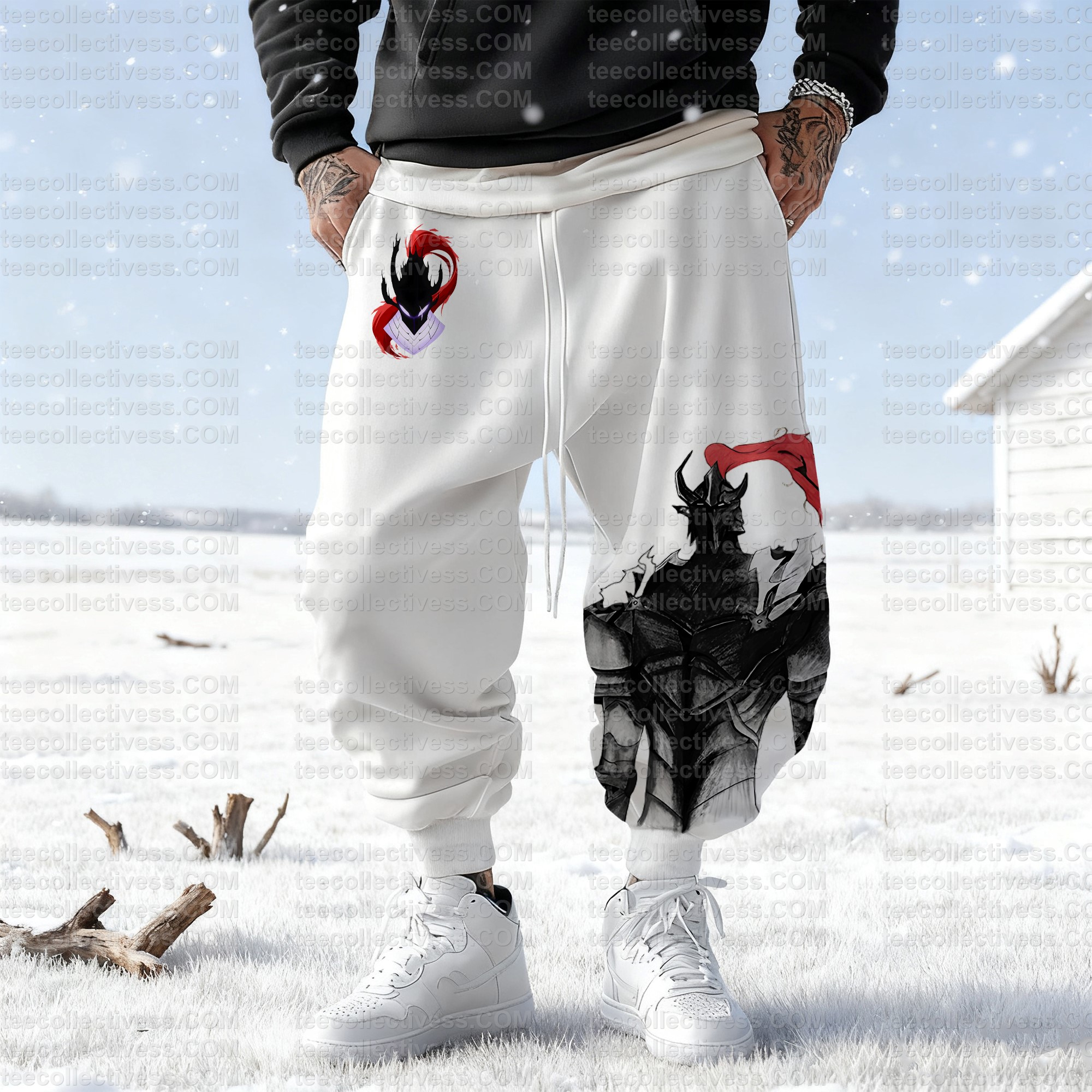 Unisex Anime Inspired Vintage Plush Pants