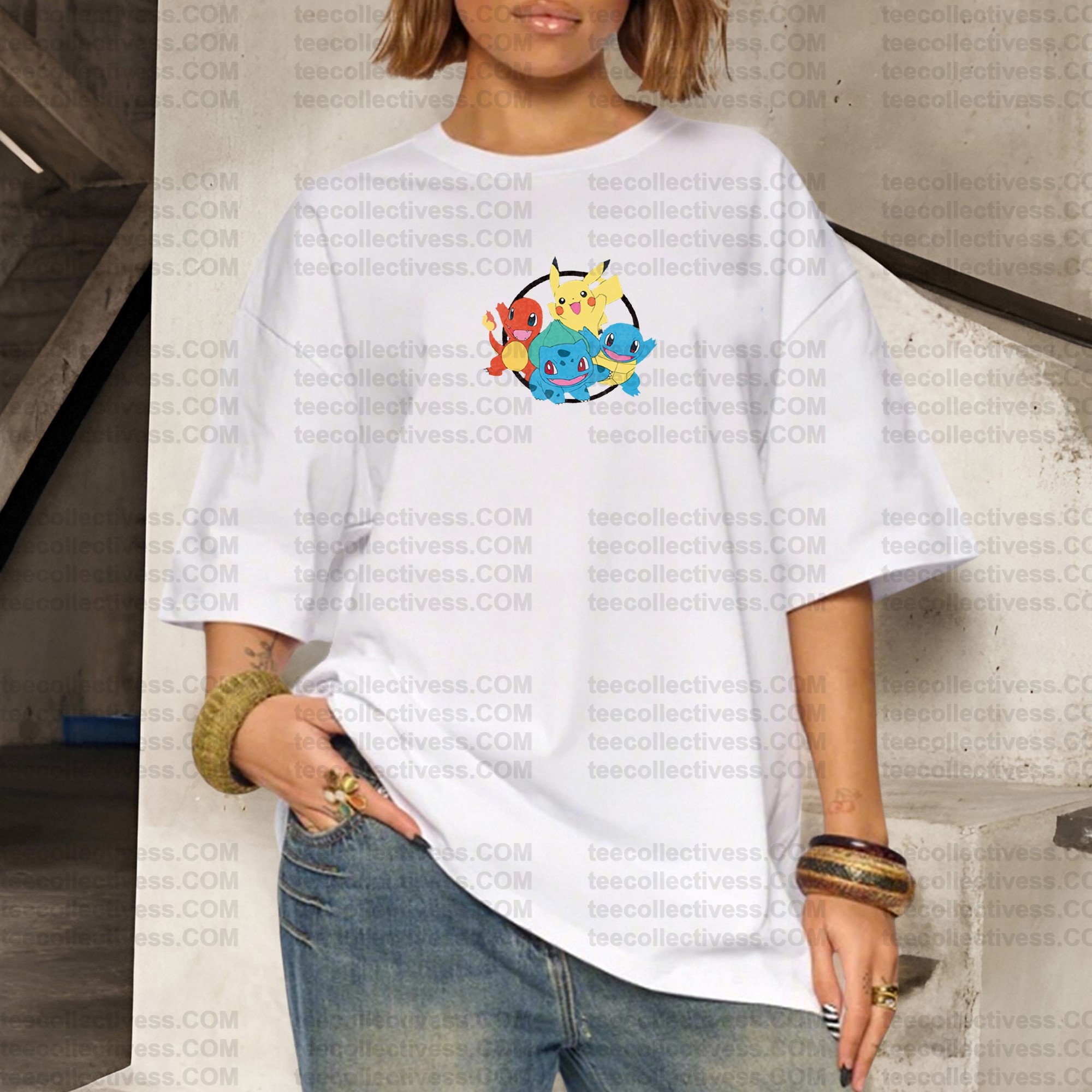 "Pokémon" Anime Inspired Vintage T-Shirt