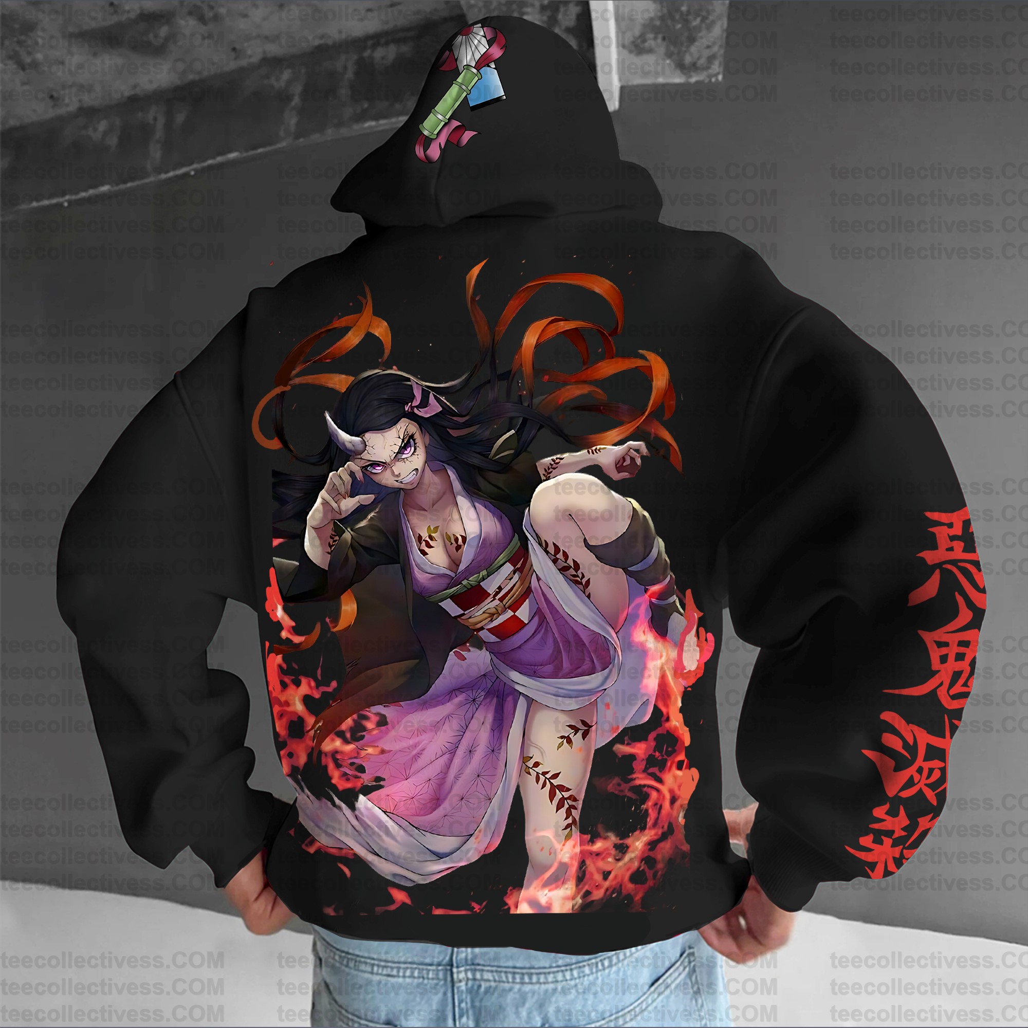 Unisex Anime Graphic Streetwear Vintage Hoodie| KNY