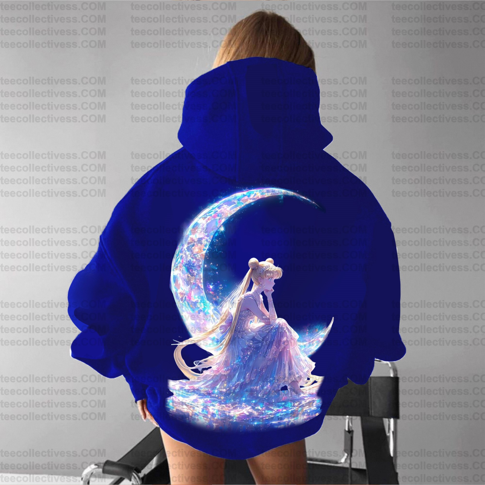 ‘’Sailor Moon " Anime Inspired Vintage Hoodie