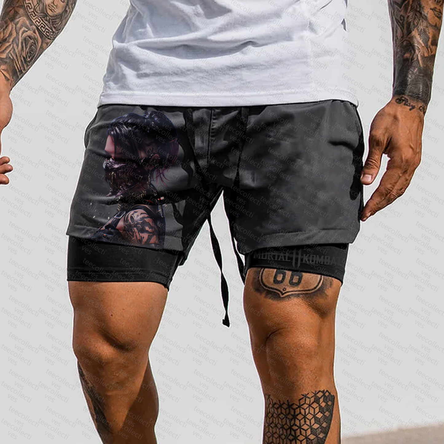 Unisex Casual  Streetwear Shorts