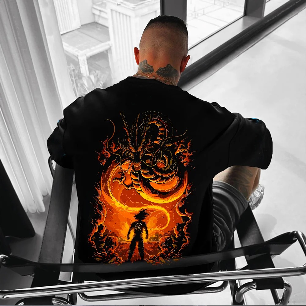 Unisex Anime Inspired Vintage T-Shirt