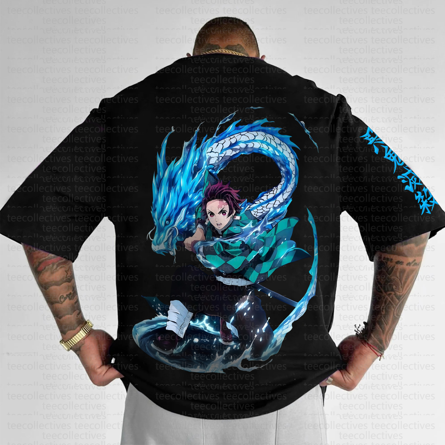 Unisex "Demon slayer" Anime Inspired Vintage T-Shirt