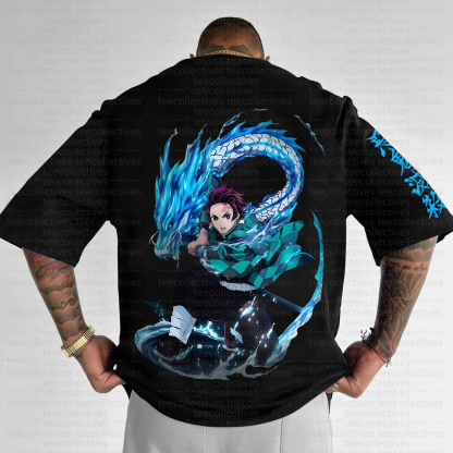 Unisex  "Demon slayer" Anime Inspired Vintage T-Shirt