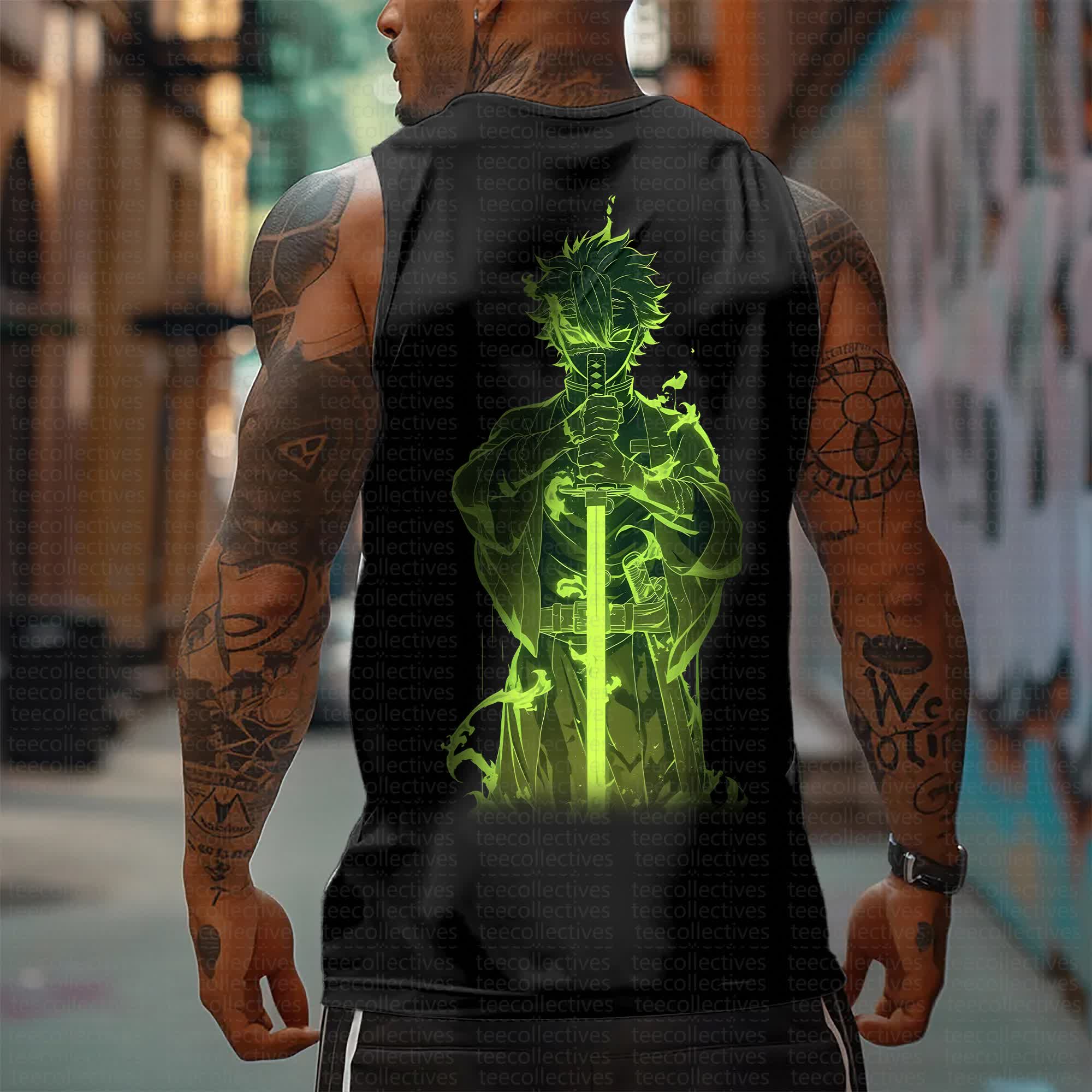 Unisex  “Demon Slayer” Casual Anime  Tank Top