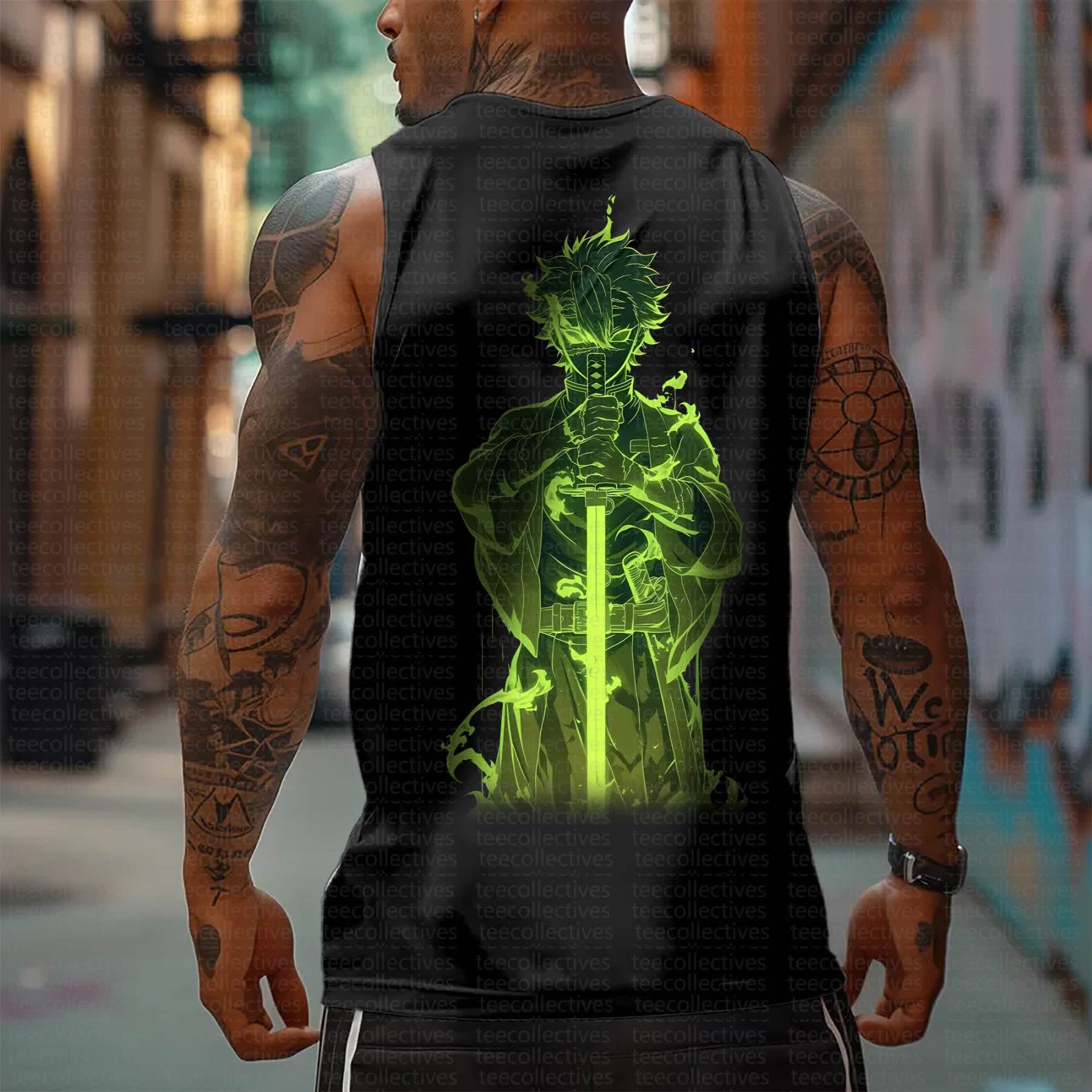 Unisex “Demon Slayer” Casual Anime Tank Top