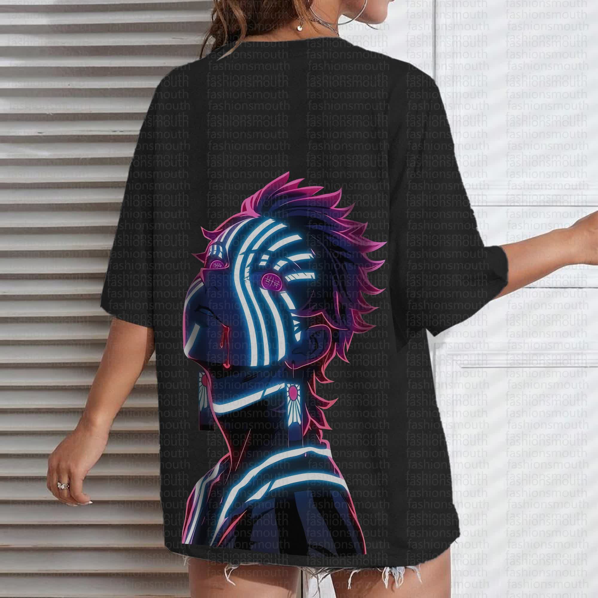 "Demon Slayer" Anime Inspired Vintage T-Shirt