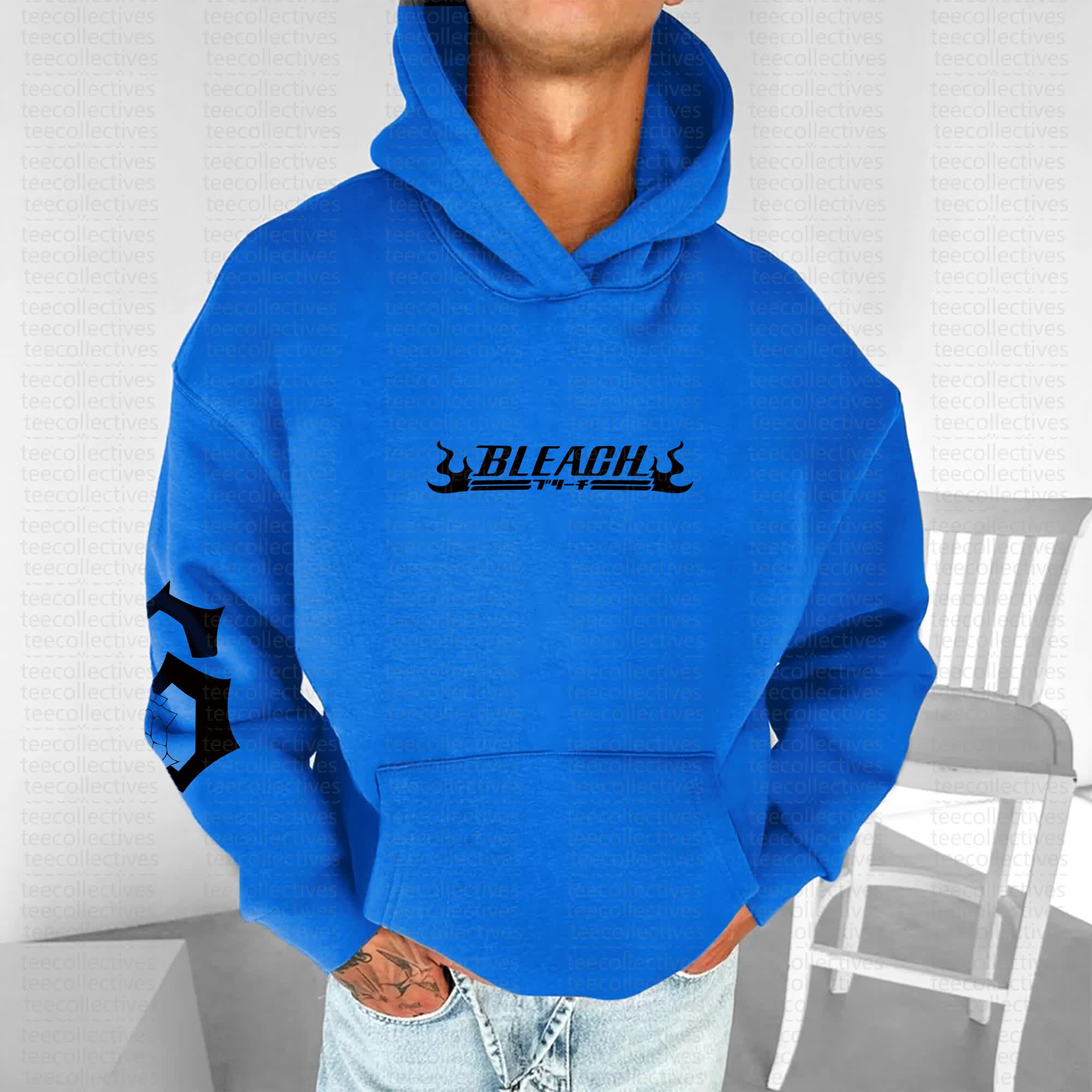 Unisex Anime Graphic Streetwear Vintage Hoodie丨BLEACH