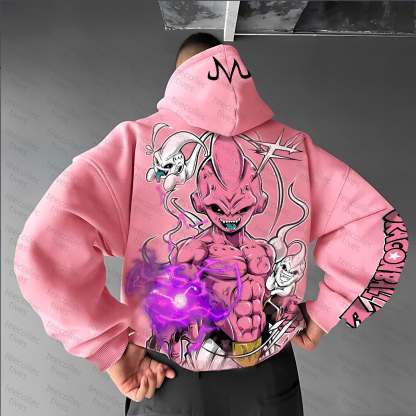 Unisex Anime“Dragon Ball” Graphic Streetwear Vintage Hoodie