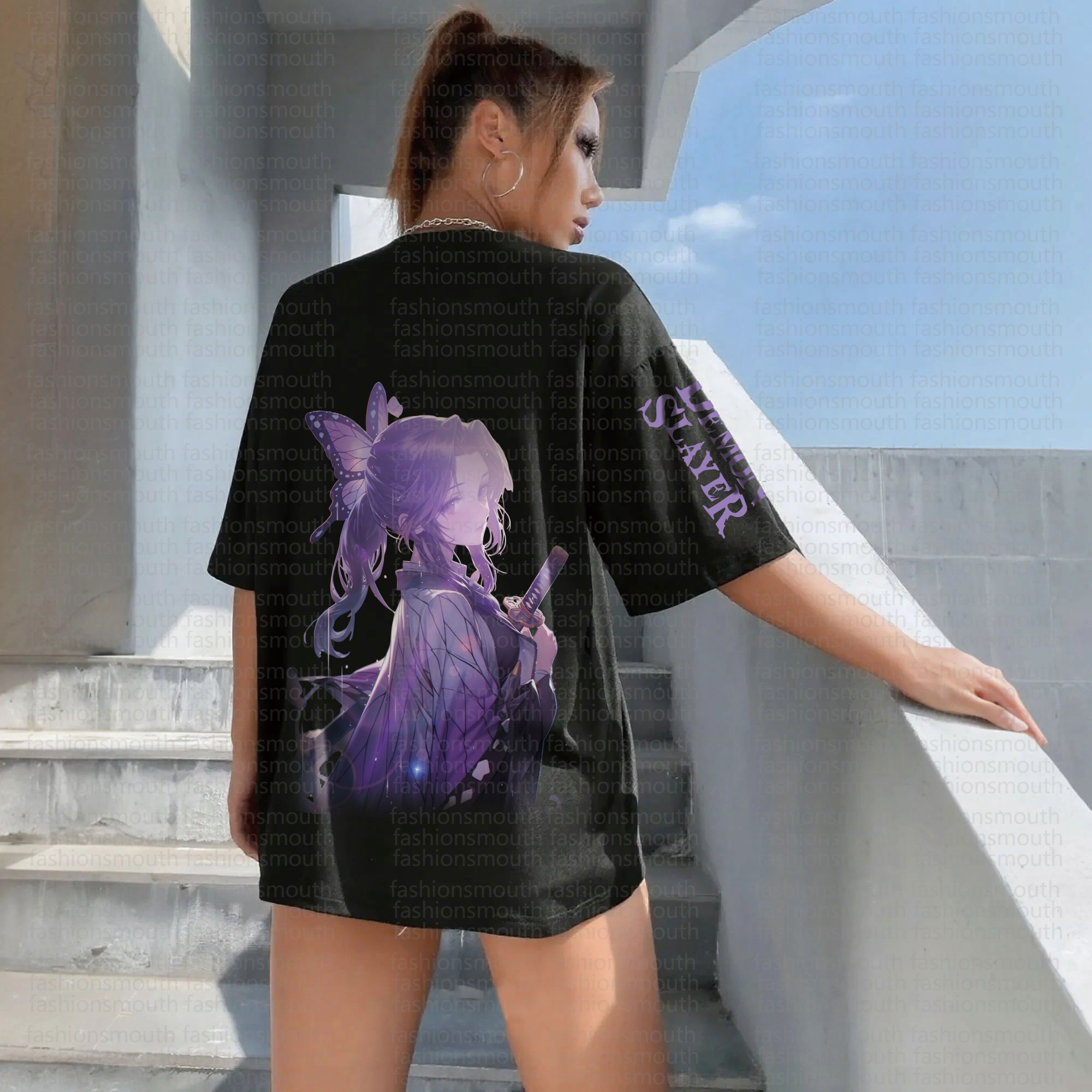 "Demon Slayer" Anime Inspired Vintage T-Shirt