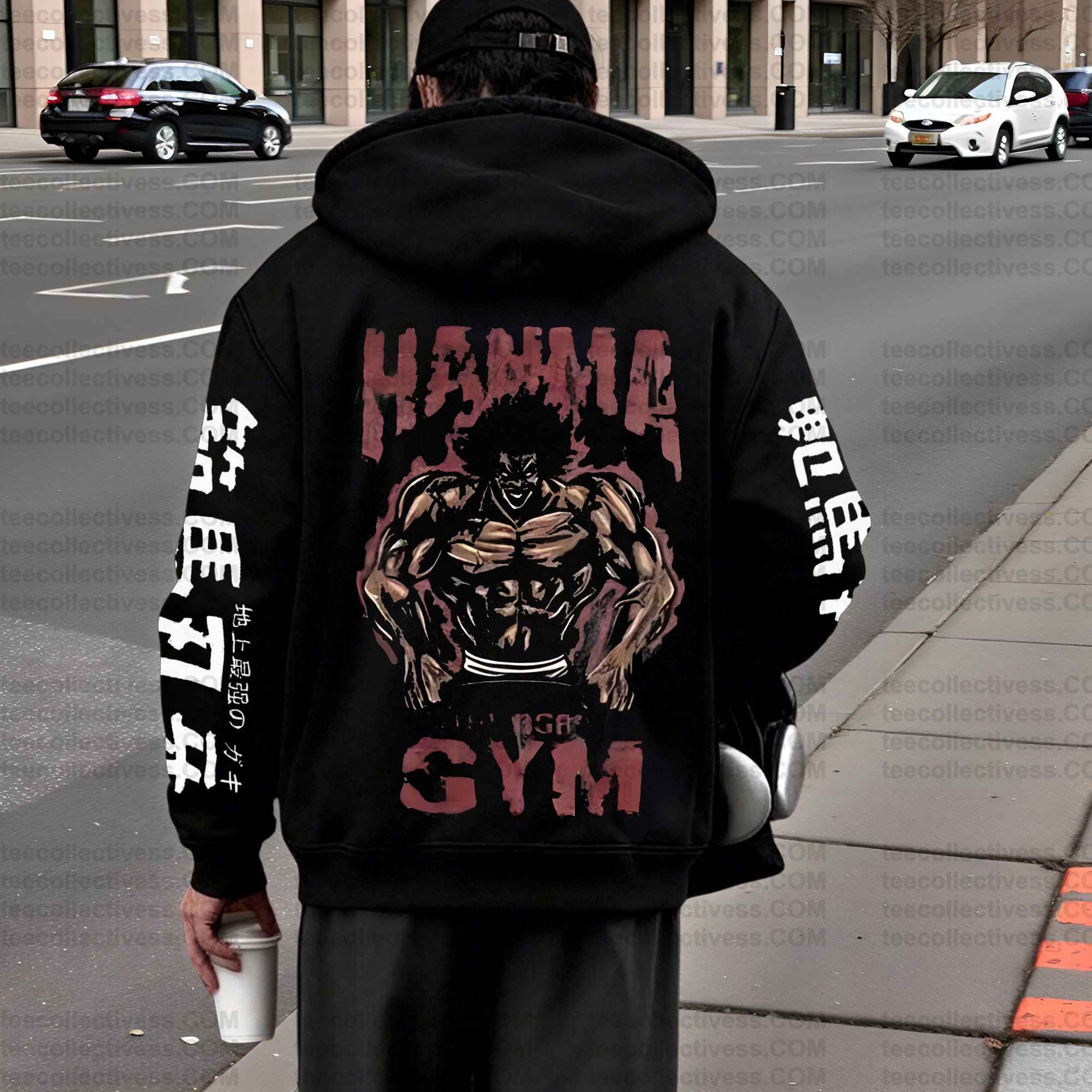 Unisex Graphic Streetwear Vintage Zipper Cardigan Plush Hoodie