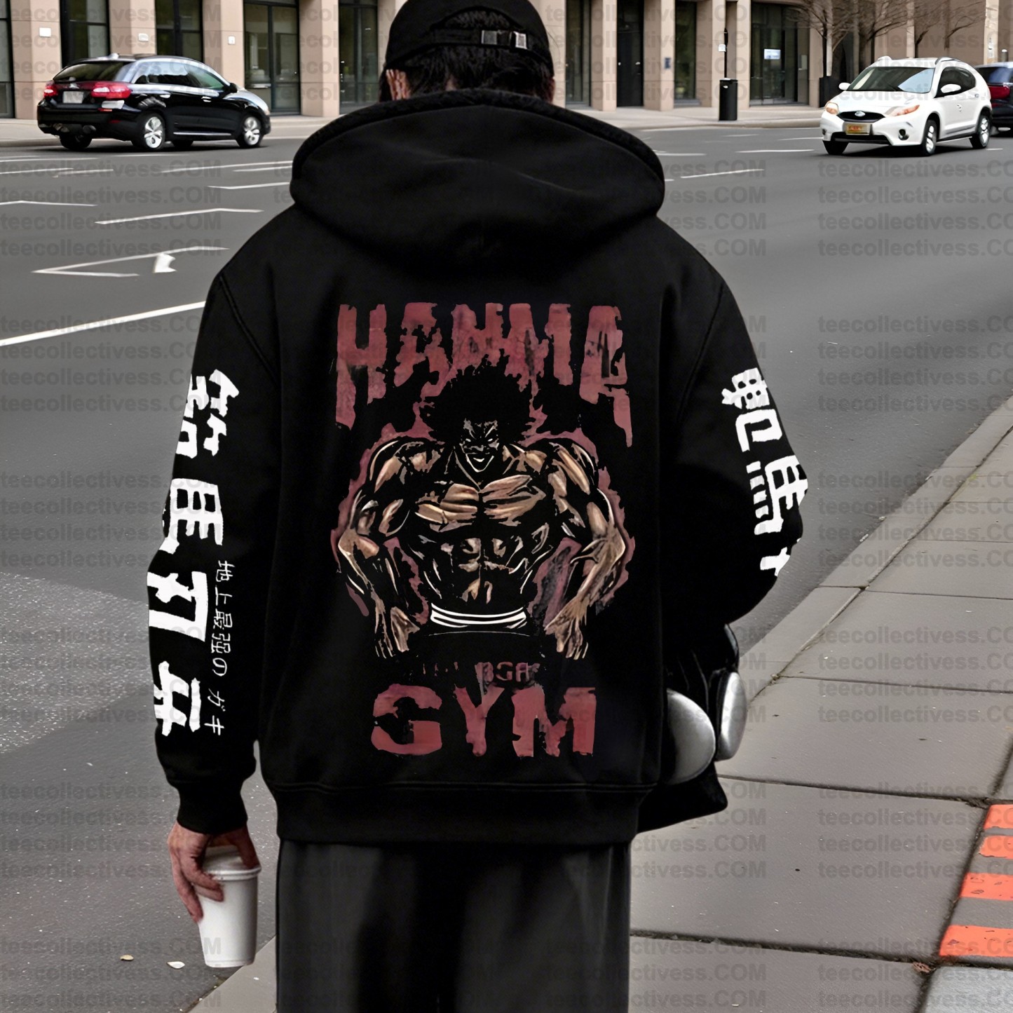 Unisex Graphic Streetwear Vintage Zipper Cardigan Plush Hoodie