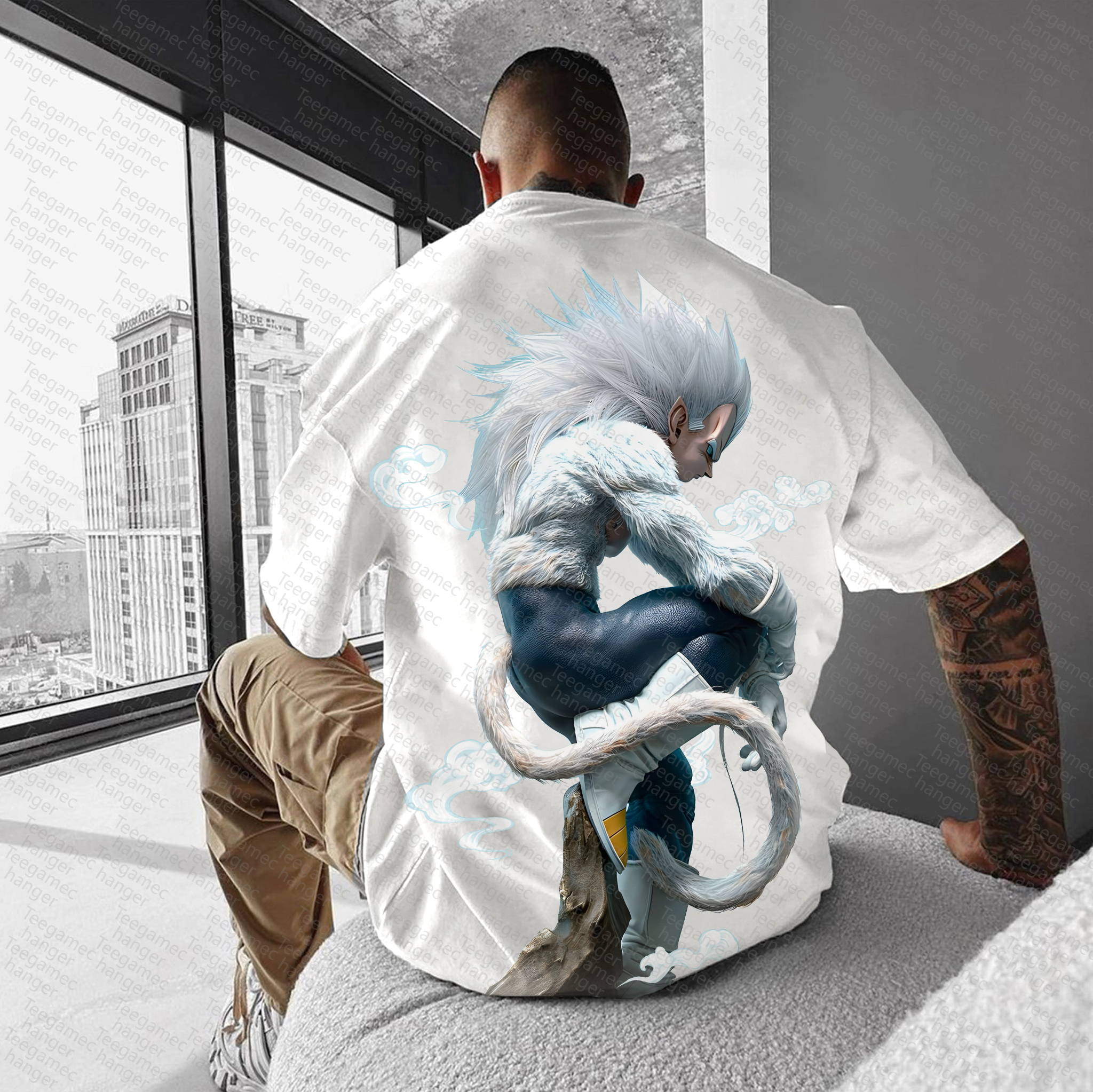 Unisex  Inspired Anime Vintage T-Shirt