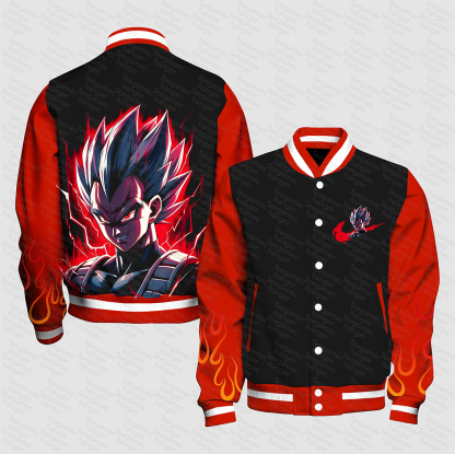 Unisex Vintage Anime Graphic Jacket