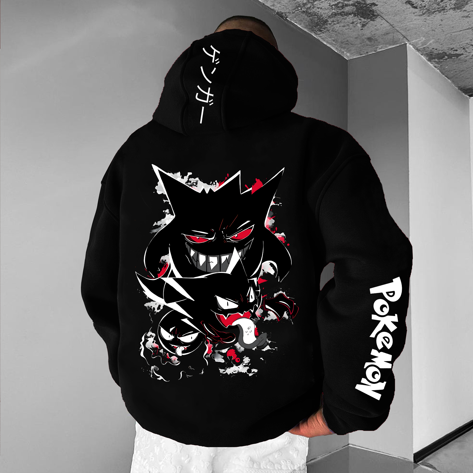Unisex “Pokémon” Anime Graphic Streetwear Vintage Hoodie