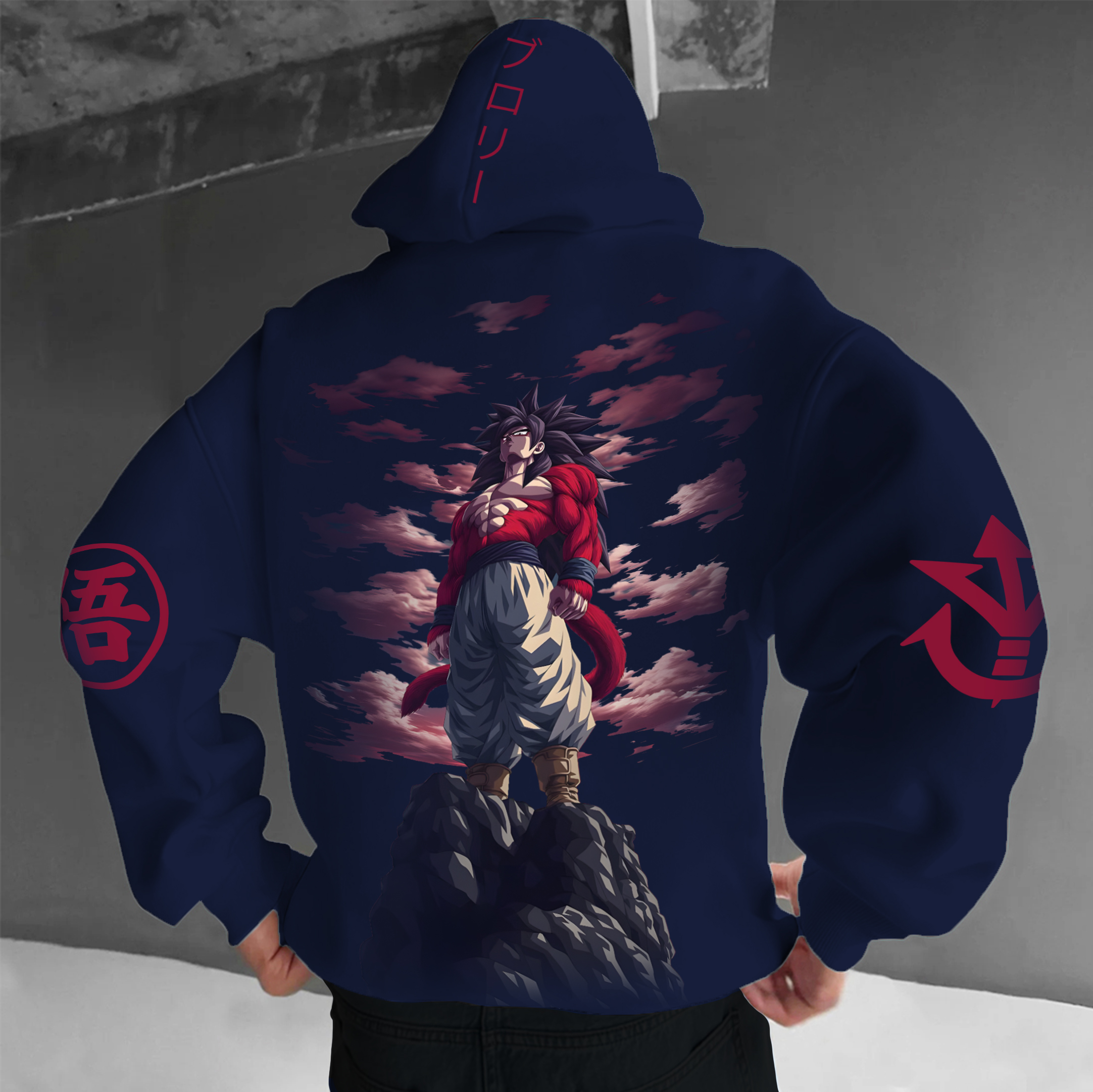 Unisex Anime Graphic Streetwear Vintage Hoodie