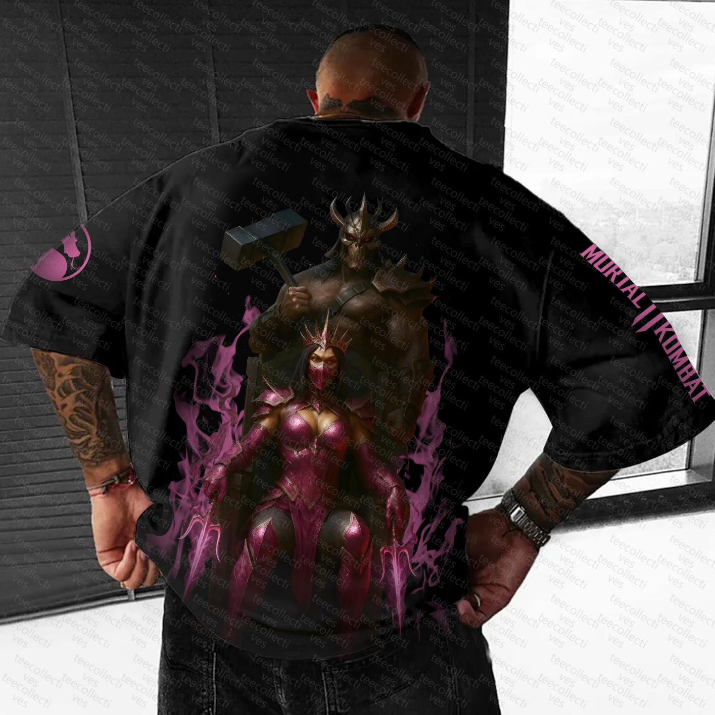 Unisex Mortal Kombat Inspired Vintage T-Shirt