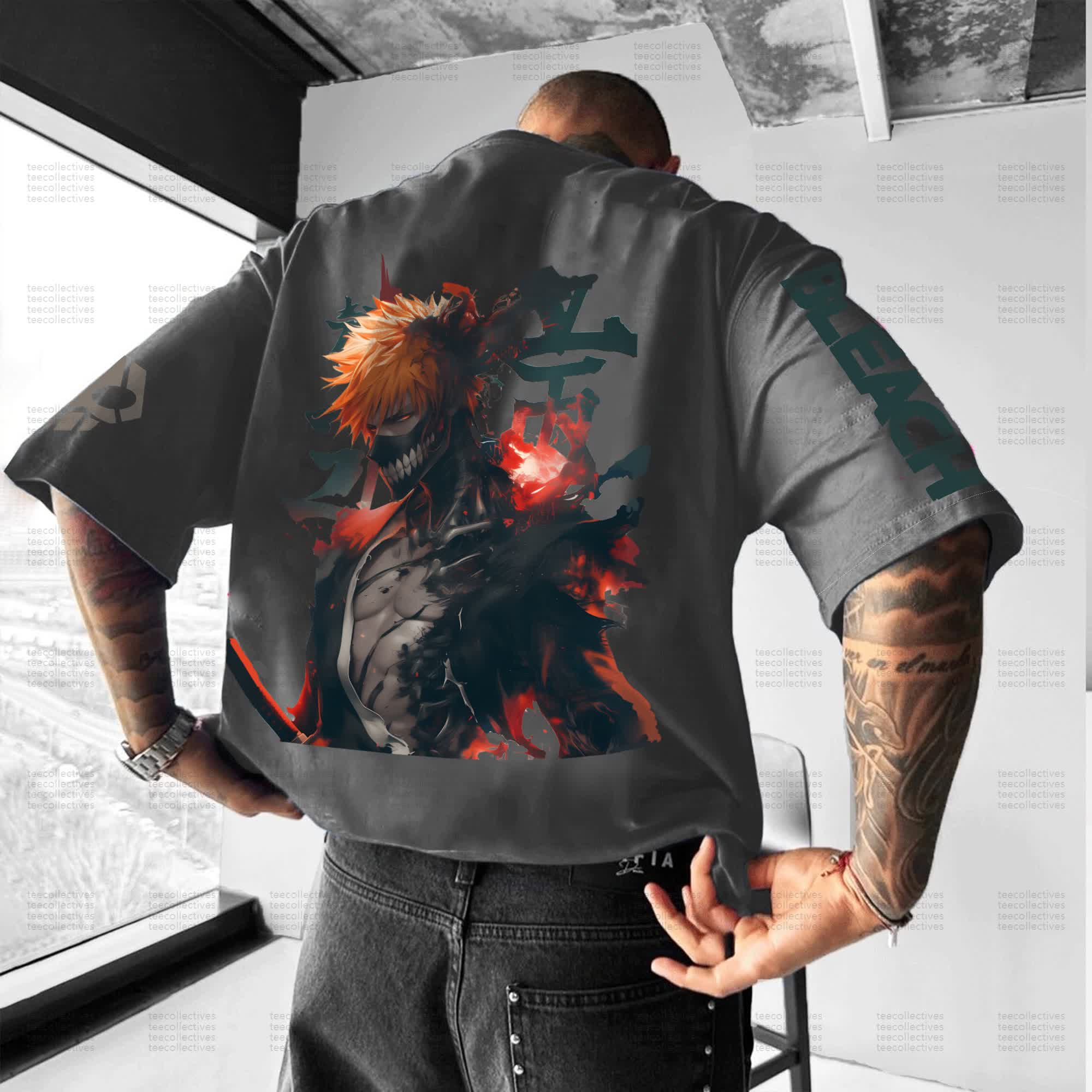 Unisex Anime Inspired Vintage T-Shirt丨Bleach