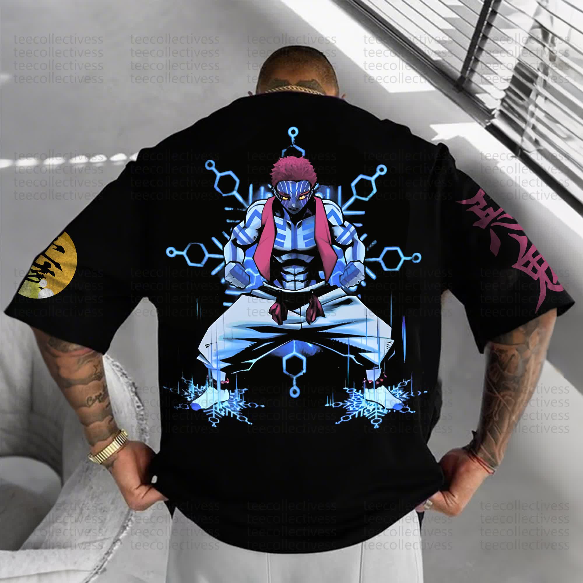 Unisex Anime Inspired Vintage T-Shirt丨Demon Slayer