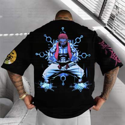 Unisex Anime Inspired Vintage T-Shirt丨Demon Slayer