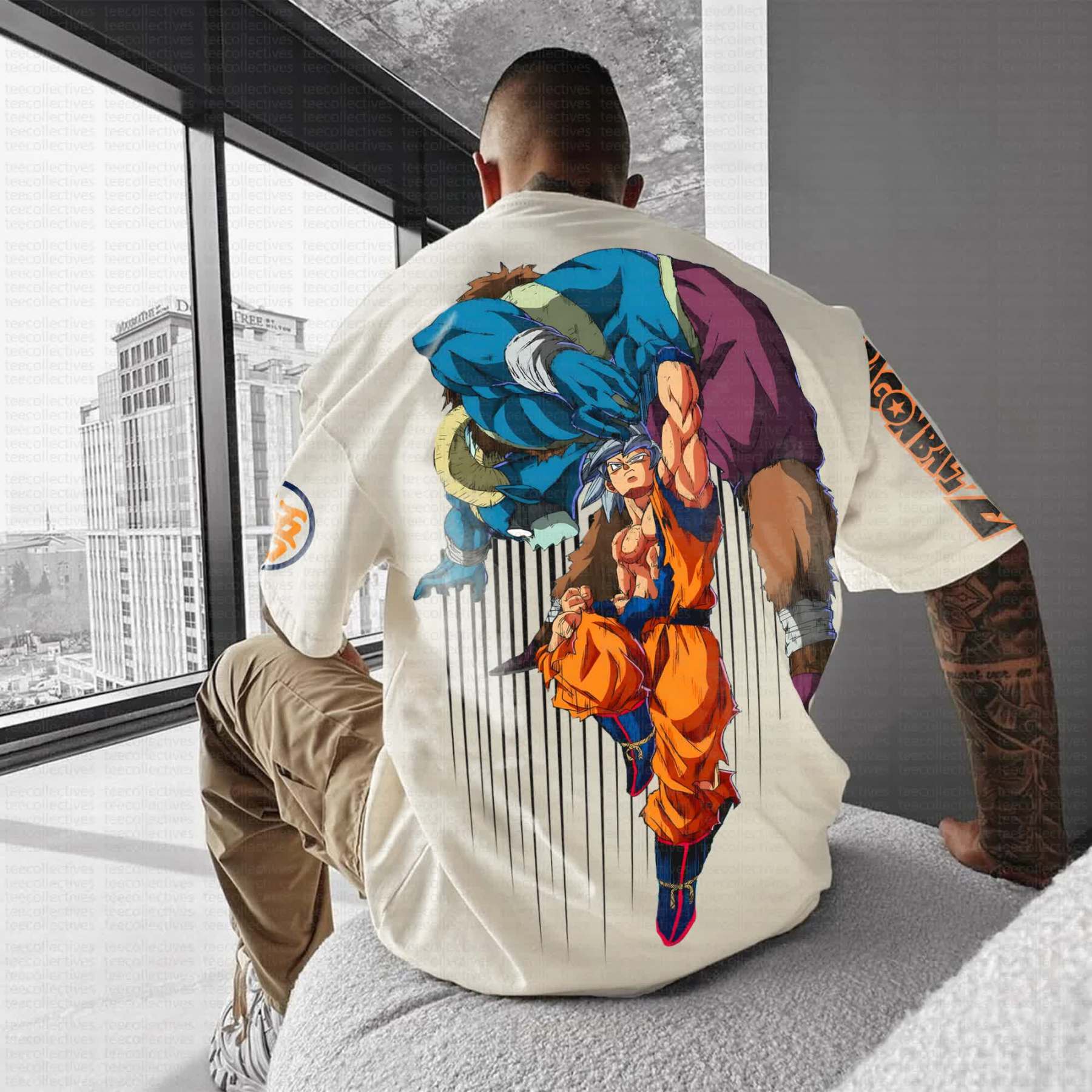 Unisex "Dragonball" Anime Inspired Vintage T-Shirt